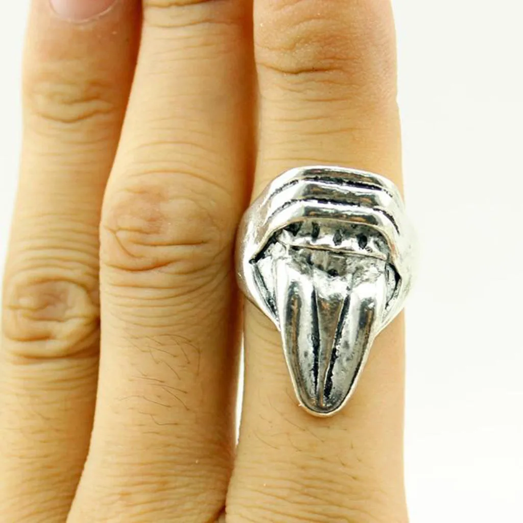 10 Pcs Top-Quality Skull Gothic Rings
