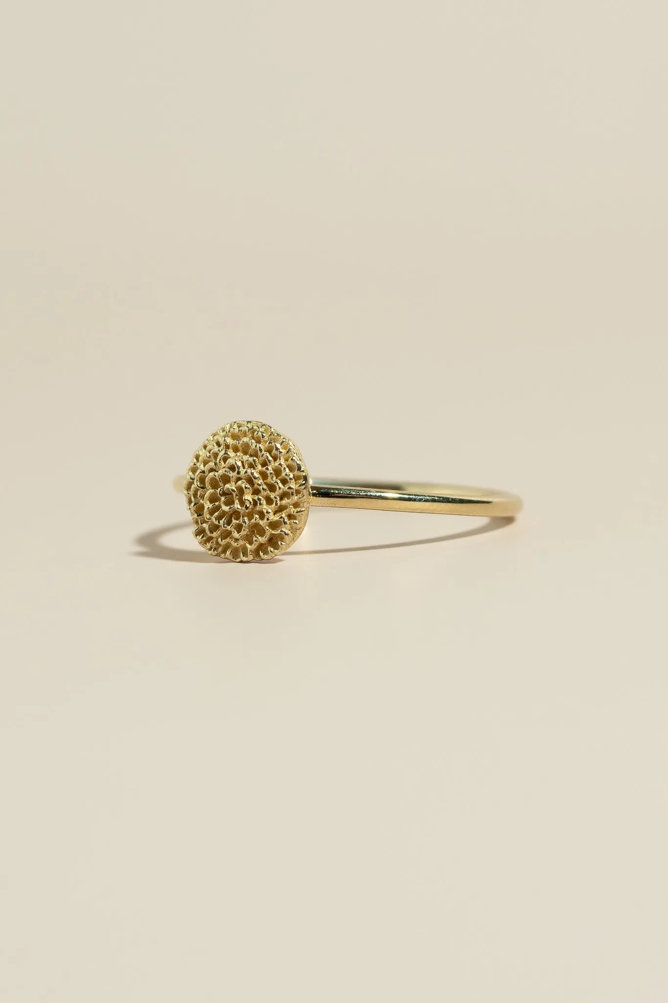 14K Cempasúchil Ring
