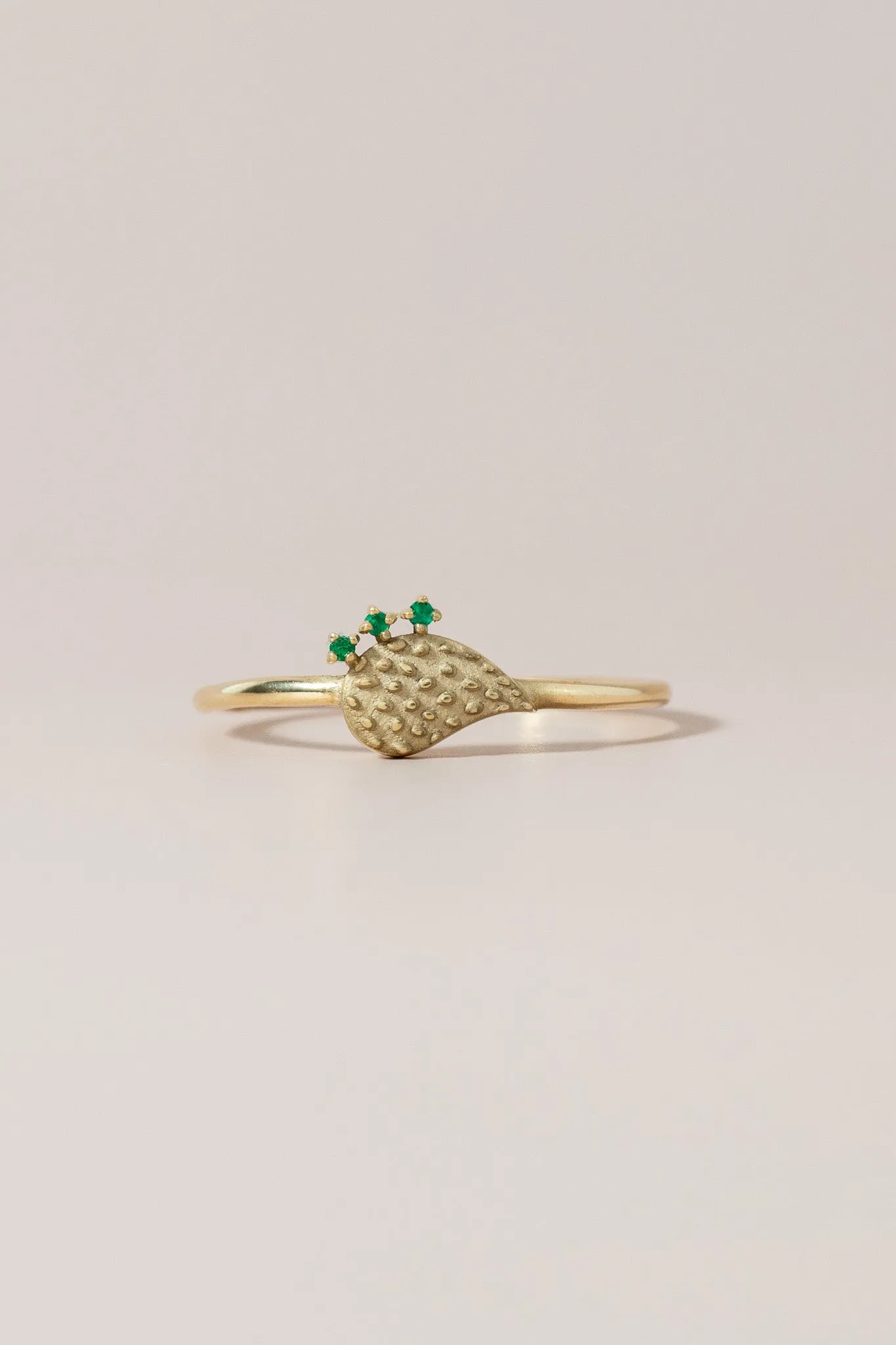 14K Emerald Nopalito Ring