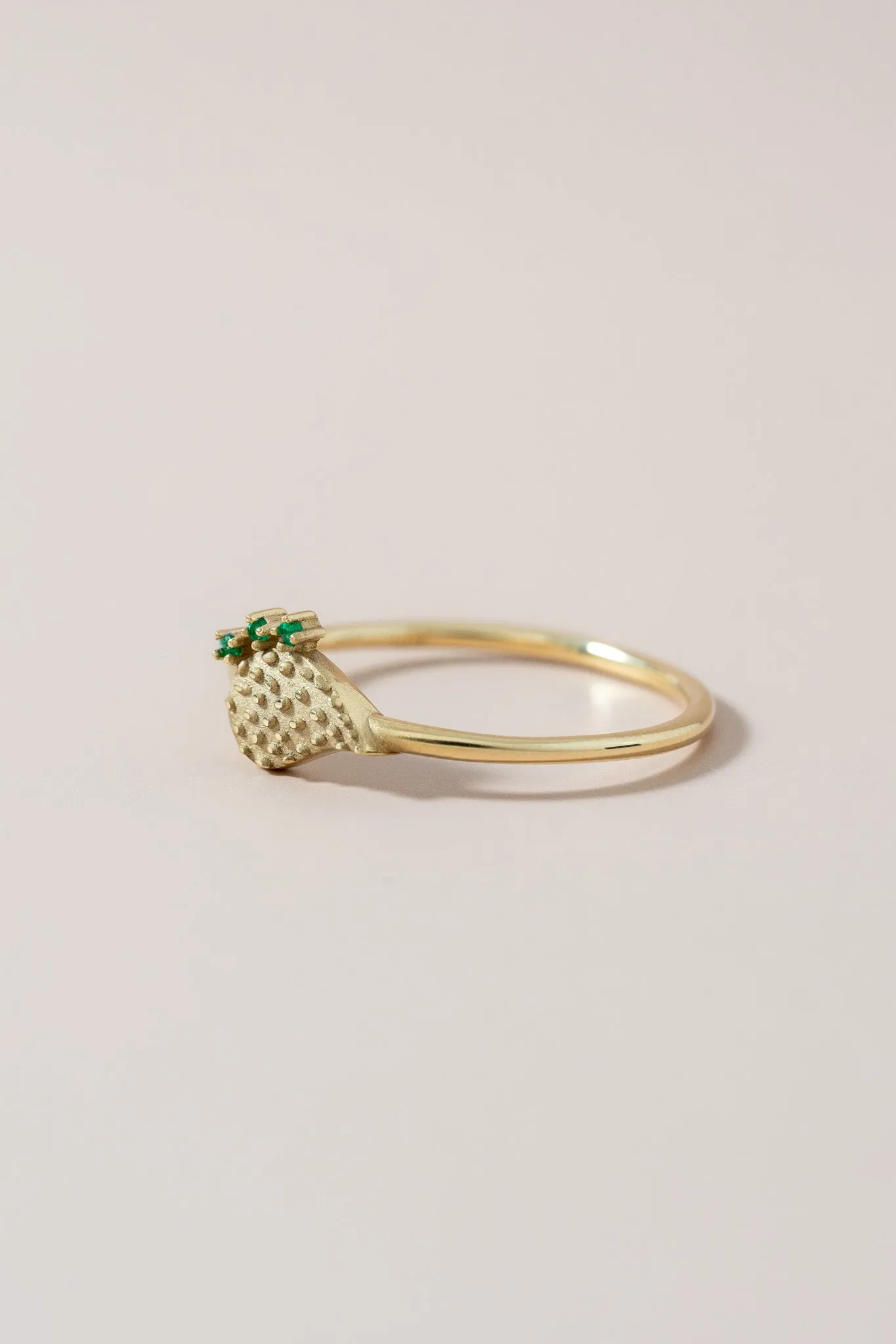 14K Emerald Nopalito Ring