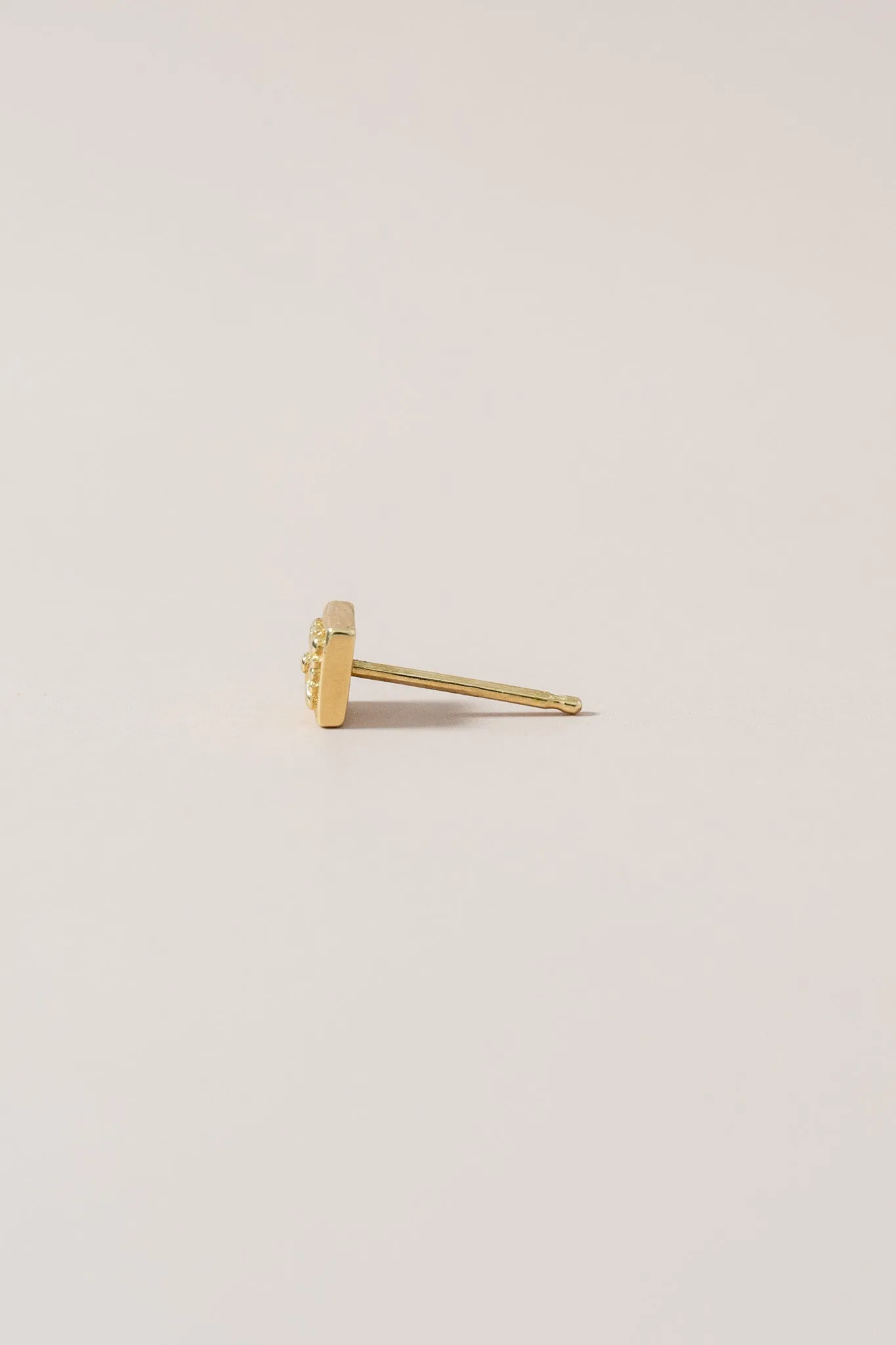14K Mini Flores Talavera Stud