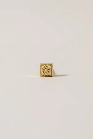 14K Mini Flores Talavera Stud