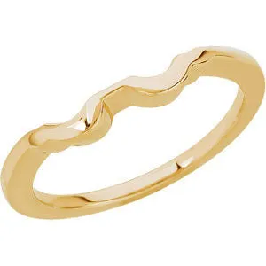 14k Yellow Gold Band, Size 6