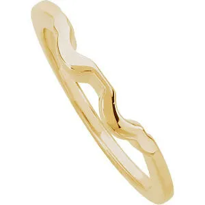 14k Yellow Gold Band, Size 6