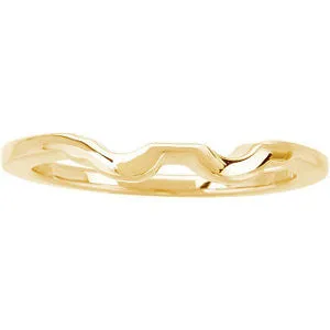14k Yellow Gold Band, Size 6