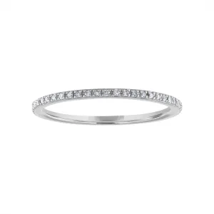 14KT GOLD DIAMOND RING GUARD