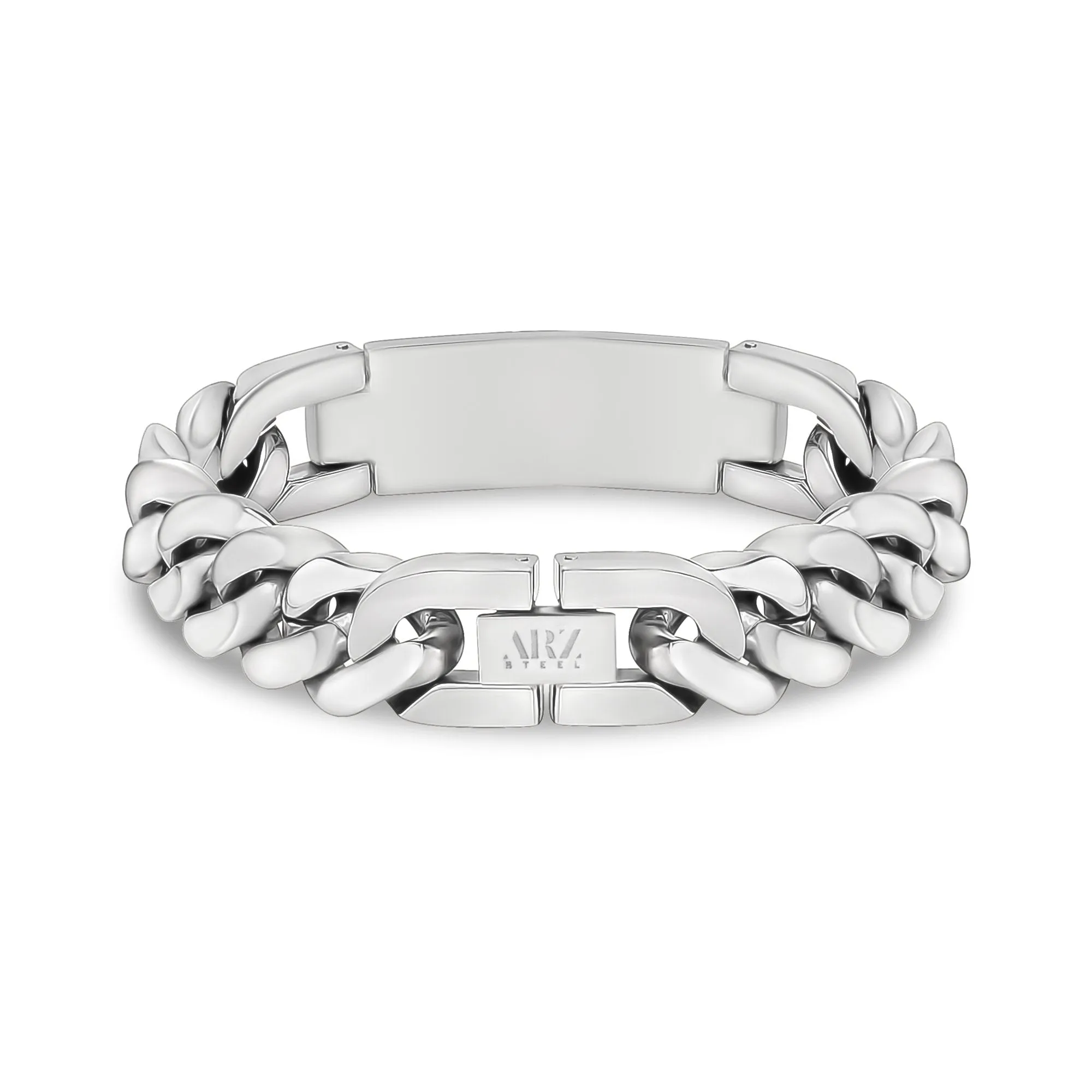 14mm Cuban Link ID Bracelet