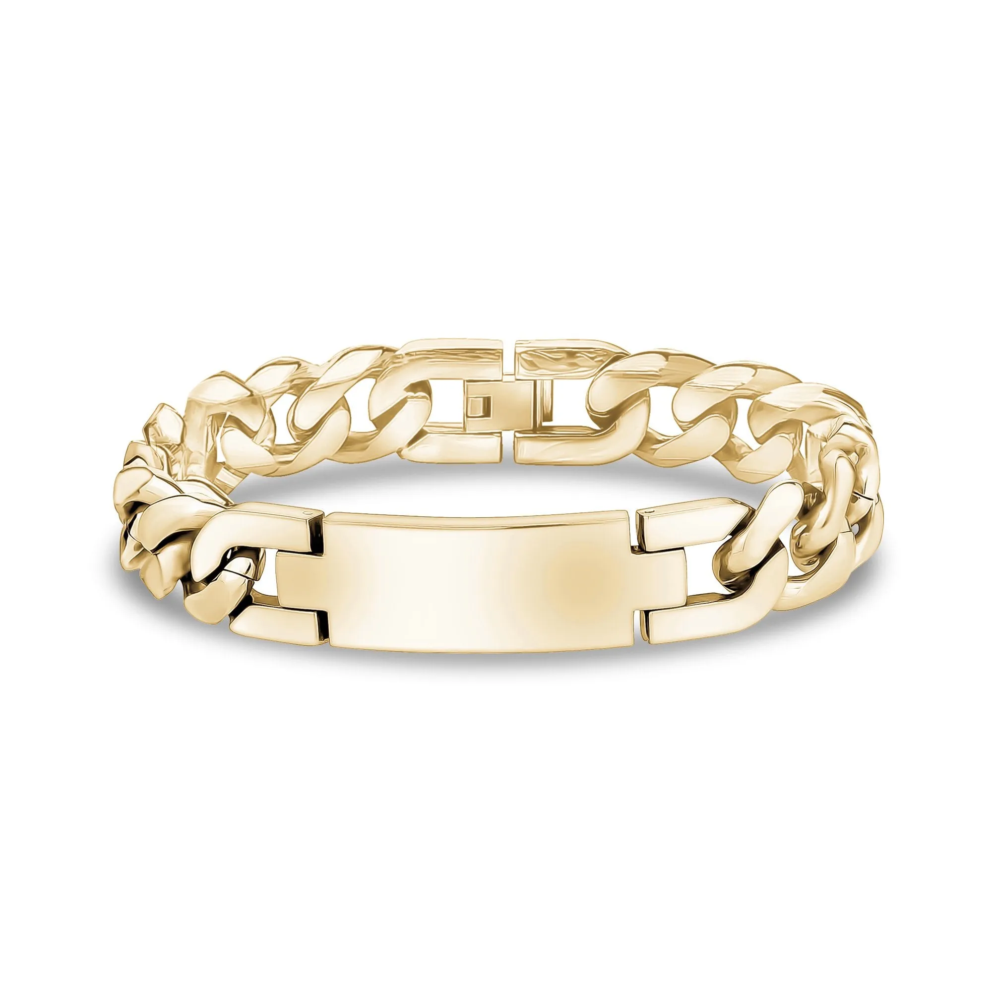 14mm Cuban Link ID Bracelet