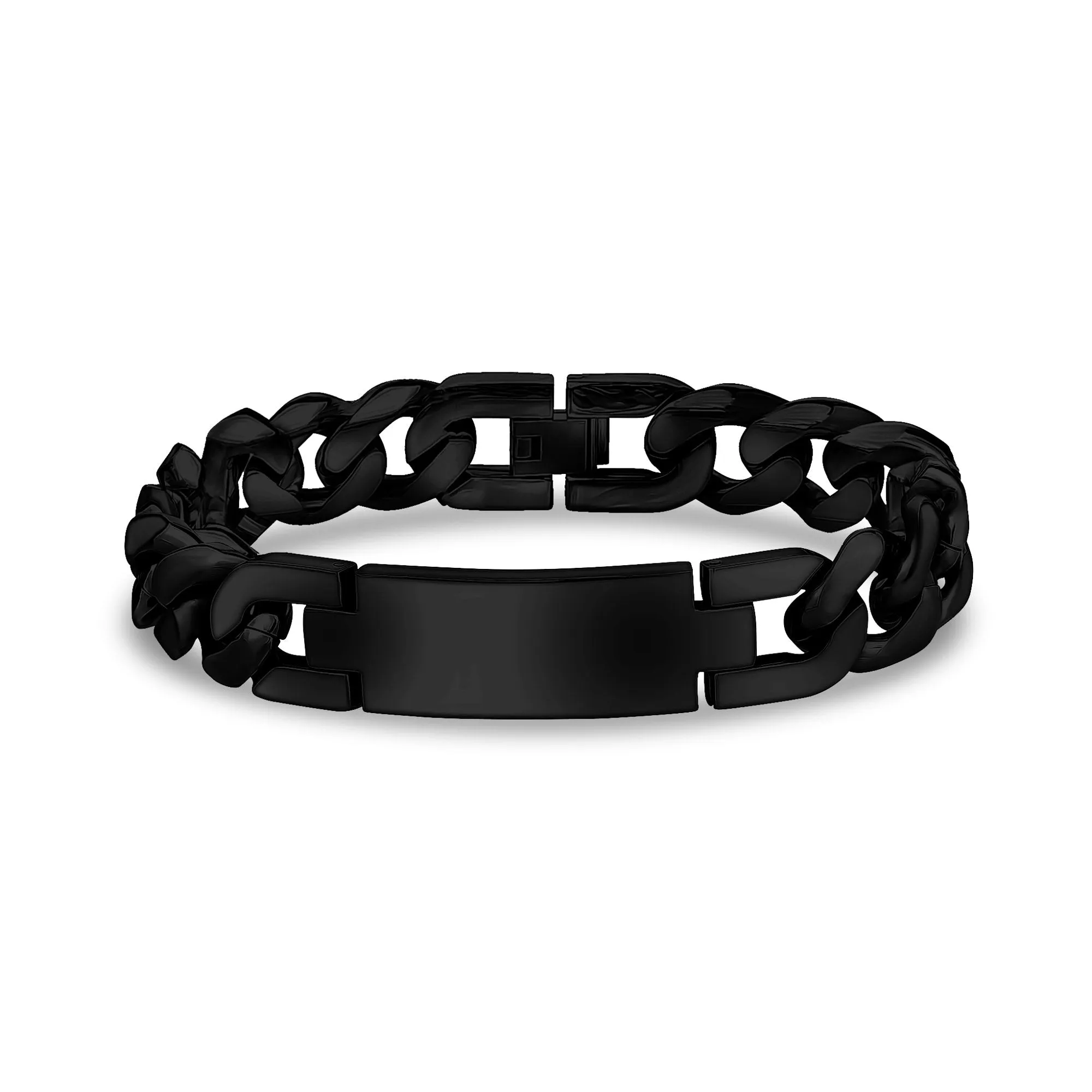14mm Cuban Link ID Bracelet