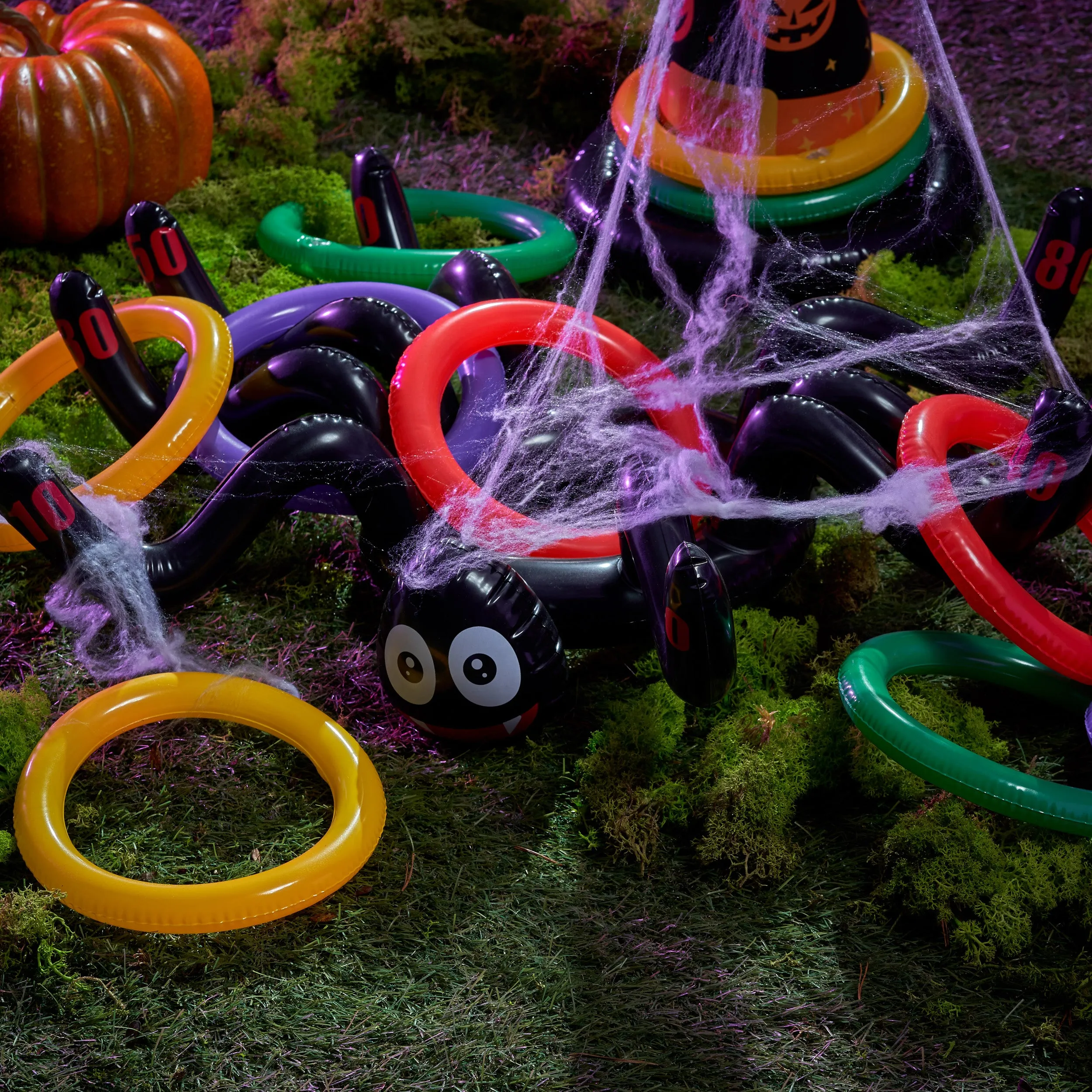 2-in-1 Halloween Ring Toss Game