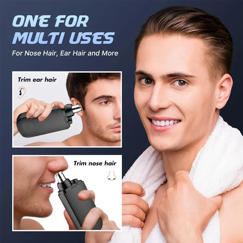 🔥2024 NEW YEAR SALE - Balabella™ Portable Nose Hair Trimmer (Painless & Precision)