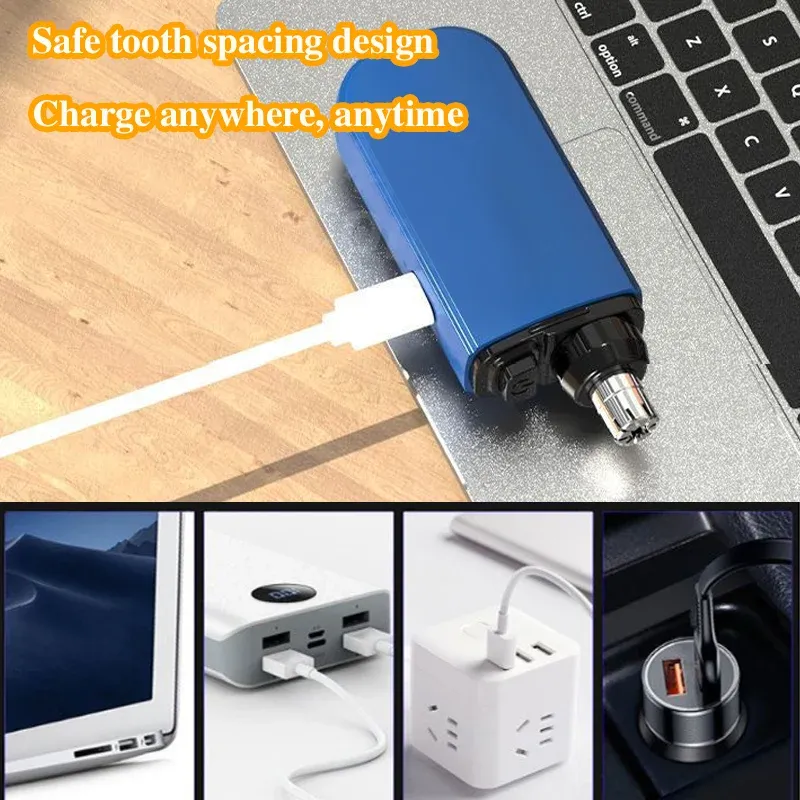 🔥2024 NEW YEAR SALE - Balabella™ Portable Nose Hair Trimmer (Painless & Precision)