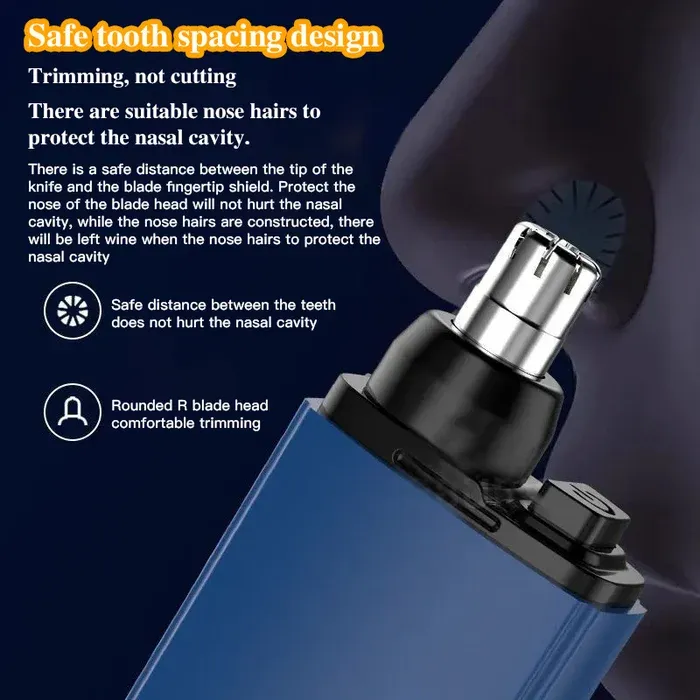 🔥2024 NEW YEAR SALE - Balabella™ Portable Nose Hair Trimmer (Painless & Precision)