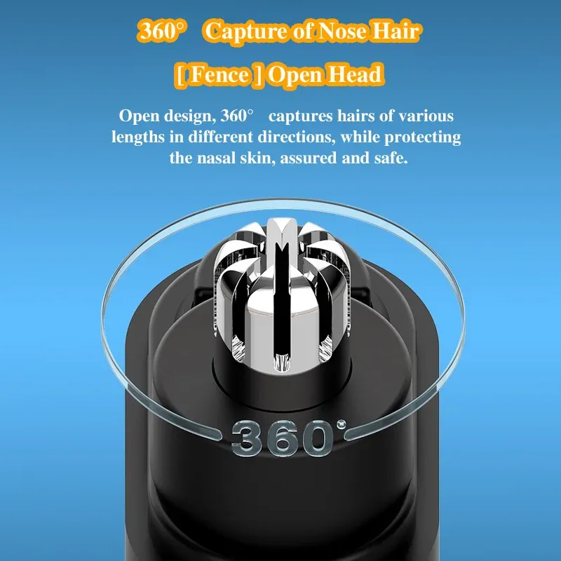 🔥2024 NEW YEAR SALE - Balabella™ Portable Nose Hair Trimmer (Painless & Precision)