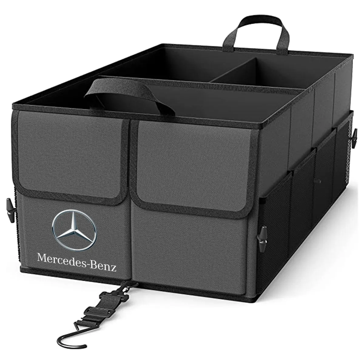 3-Compartment Cargo Trunk Storage Organizer, Custom For Cars