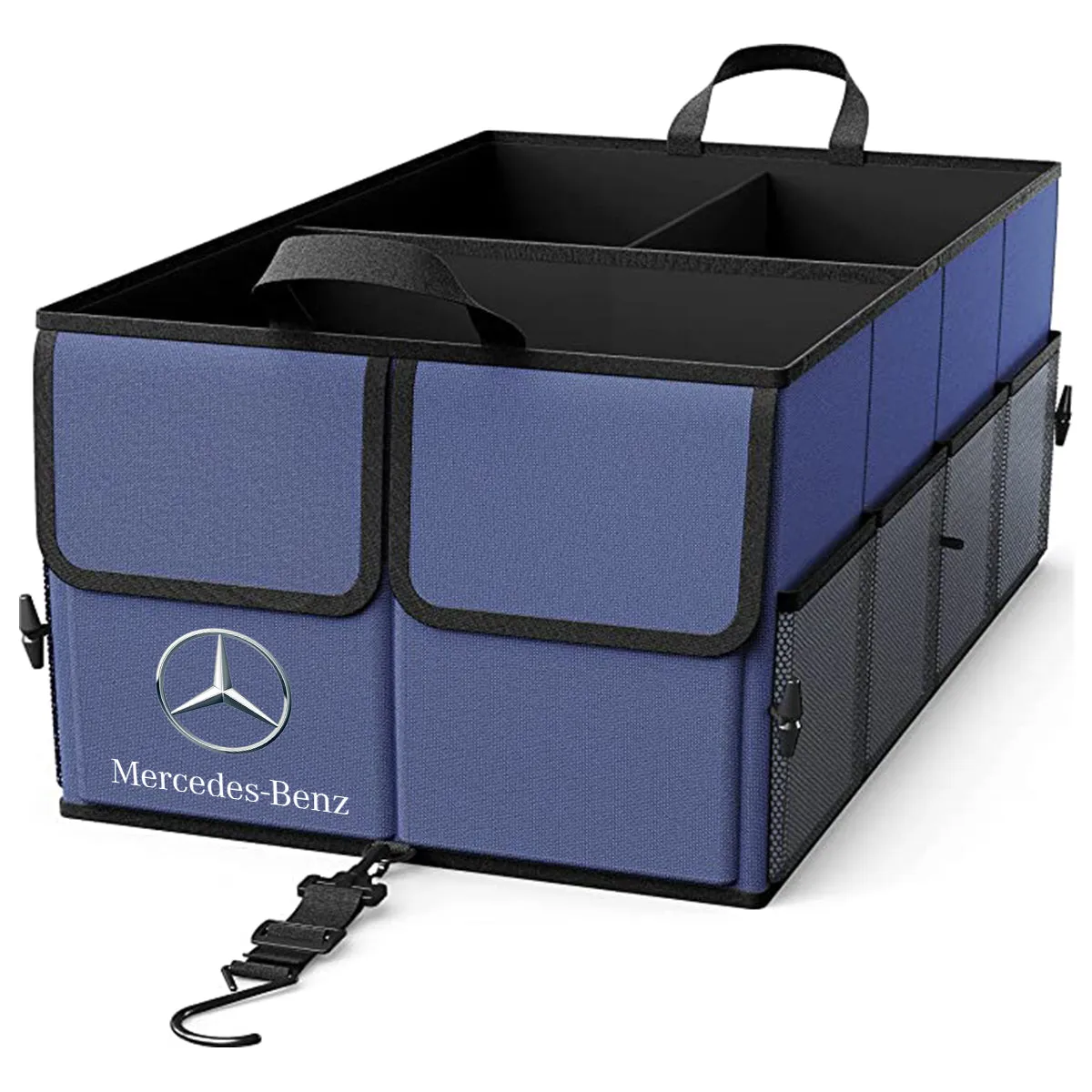 3-Compartment Cargo Trunk Storage Organizer, Custom For Cars