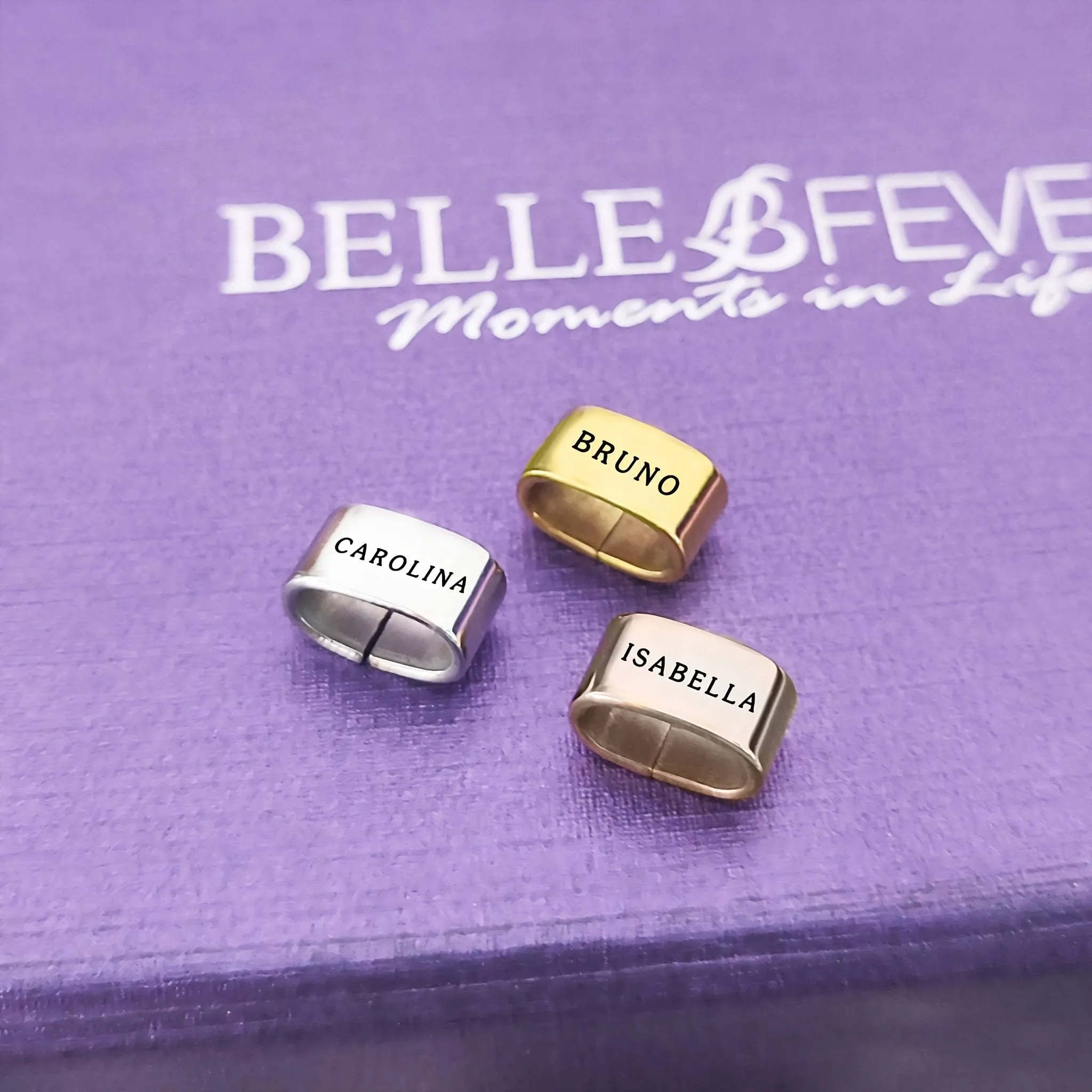 ADDITIONAL Name Charm for Leather Bracelet