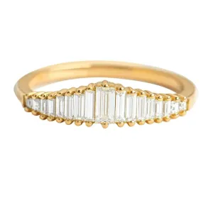 Art Deco Diamond Tiara Ring
