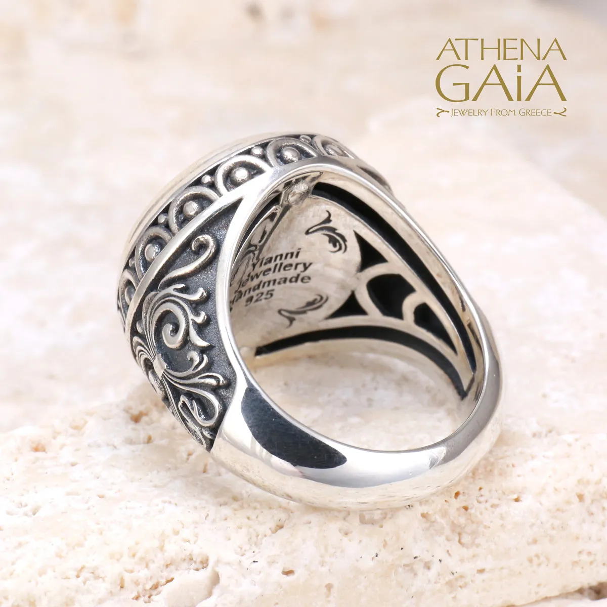 Athena's Owl Ring