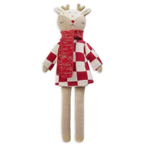 AVERY ROW Knitted Toddler Toy - Reindeer