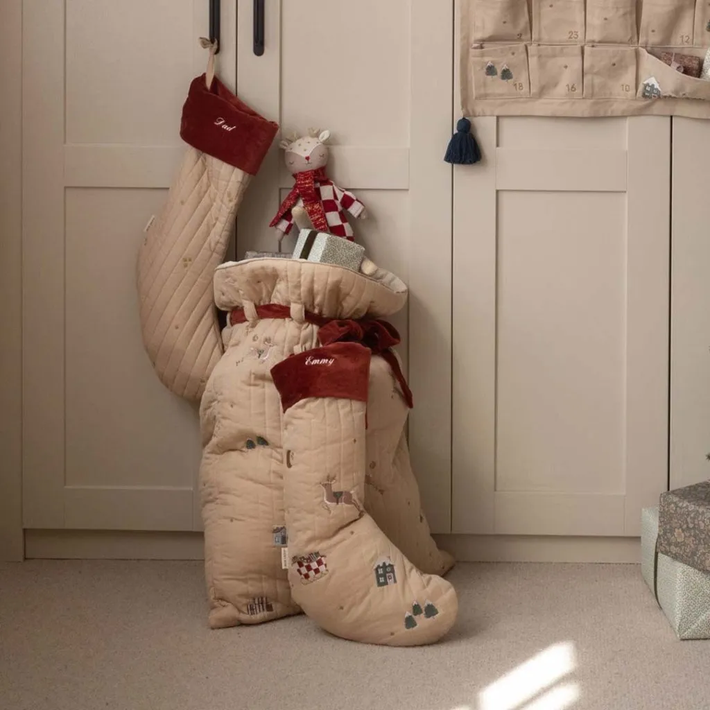 AVERY ROW Knitted Toddler Toy - Reindeer