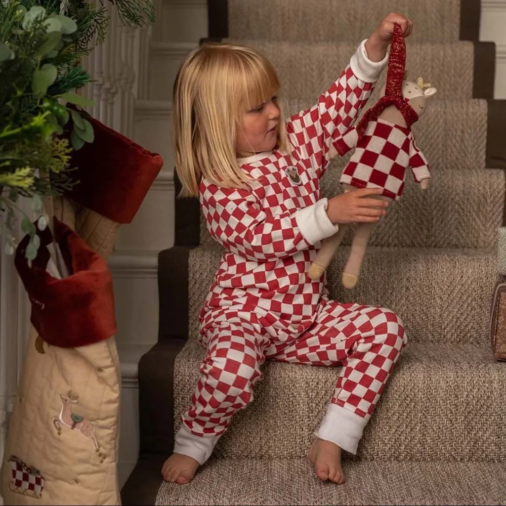 AVERY ROW Knitted Toddler Toy - Reindeer