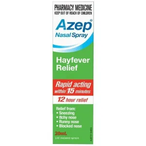 Azep Hayfever Relief Nasal Spray 20mL