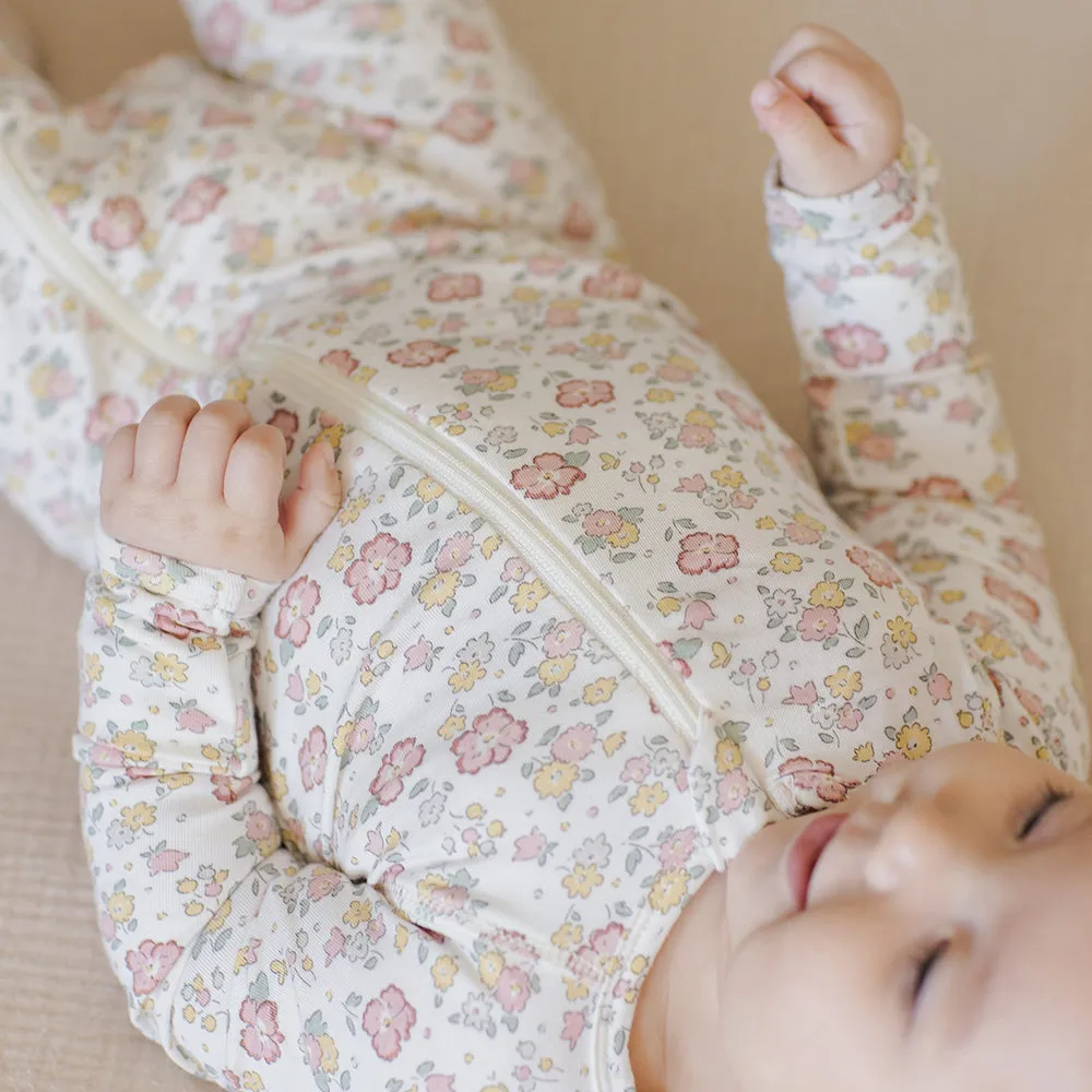 Bamboo Zip Footie | Bloom