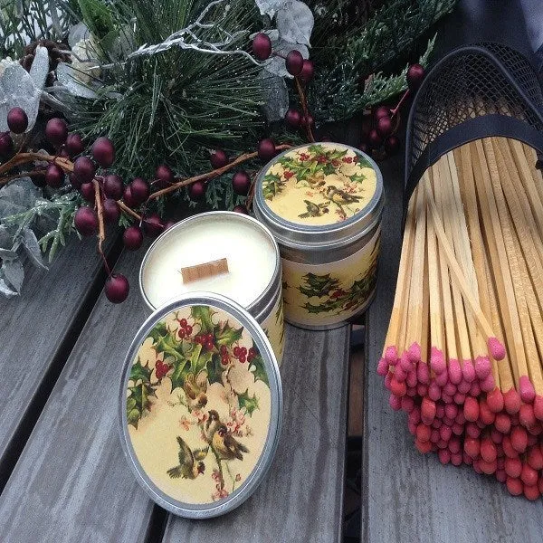 Bayberry Wood Wick Soy Candle