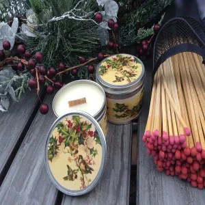 Bayberry Wood Wick Soy Candle