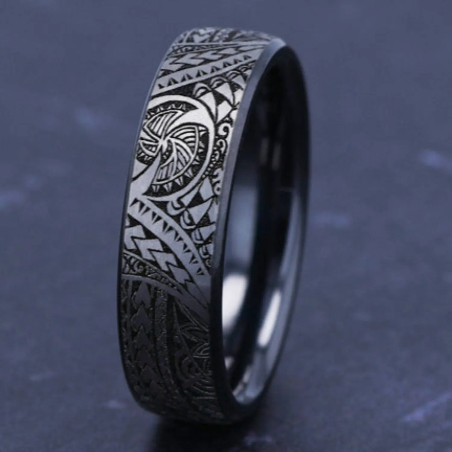 Benchmark "The Polynesian" Wedding Band