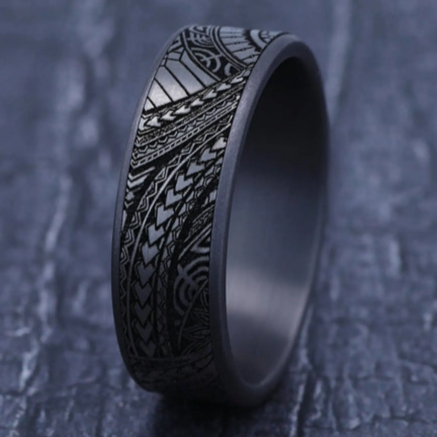 Benchmark "The Polynesian" Wedding Band