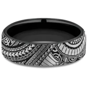Benchmark "The Polynesian" Wedding Band