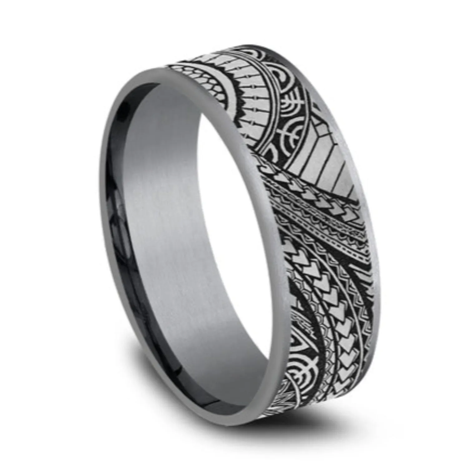 Benchmark "The Polynesian" Wedding Band