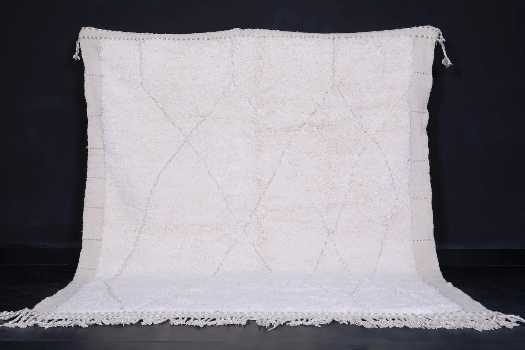 Beni ourain Moroccan Rug - Custom Berber Rug - pattern rug