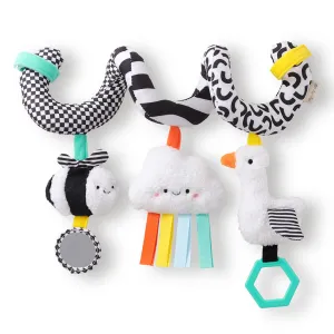 Bitzy Bespoke™ Itzy Bitzy Spiral Car Seat Activity High Contrast