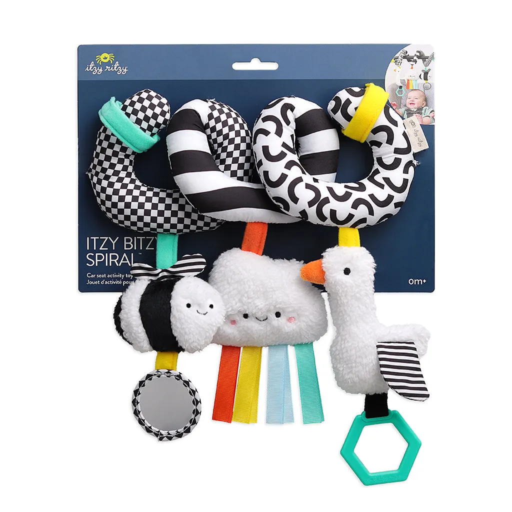 Bitzy Bespoke™ Itzy Bitzy Spiral Car Seat Activity High Contrast