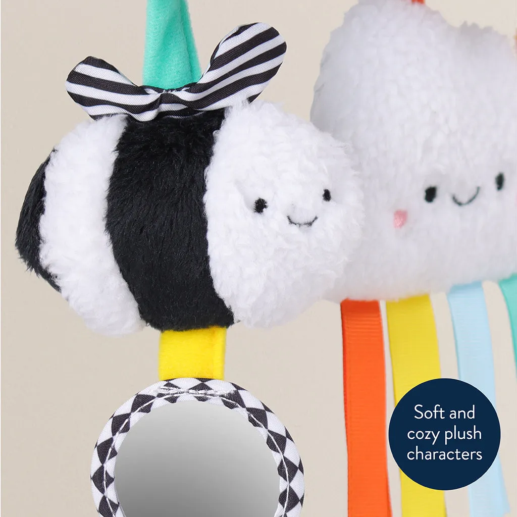 Bitzy Bespoke™ Itzy Bitzy Spiral Car Seat Activity High Contrast