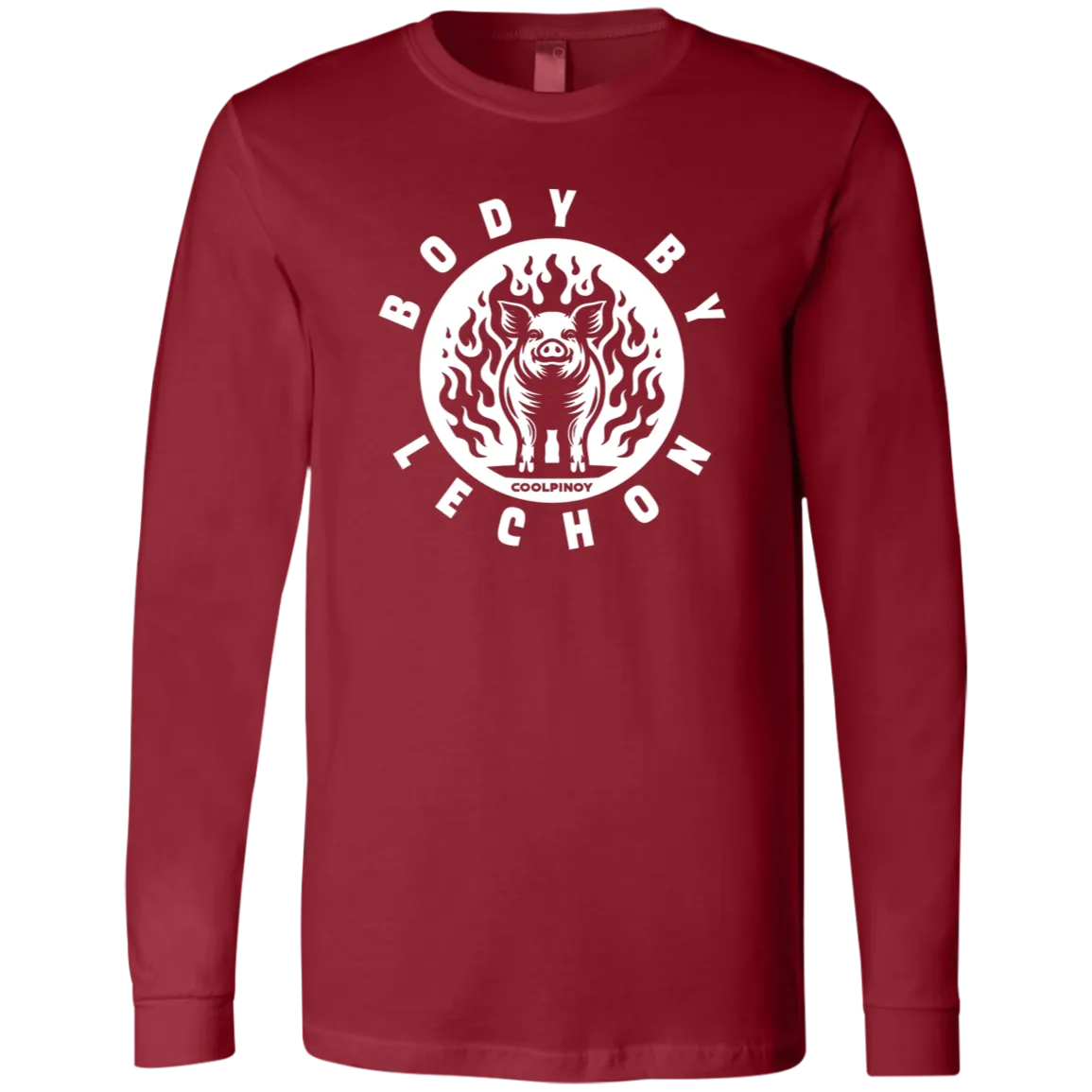 Body By Lechon Circle Unisex Jersey Long Sleeve T-Shirt