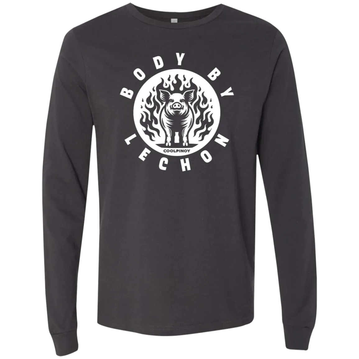 Body By Lechon Circle Unisex Jersey Long Sleeve T-Shirt