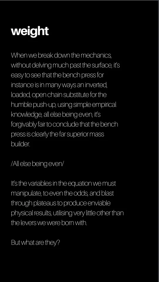 Body(weight) Building: The Guide - Andrew Tracey