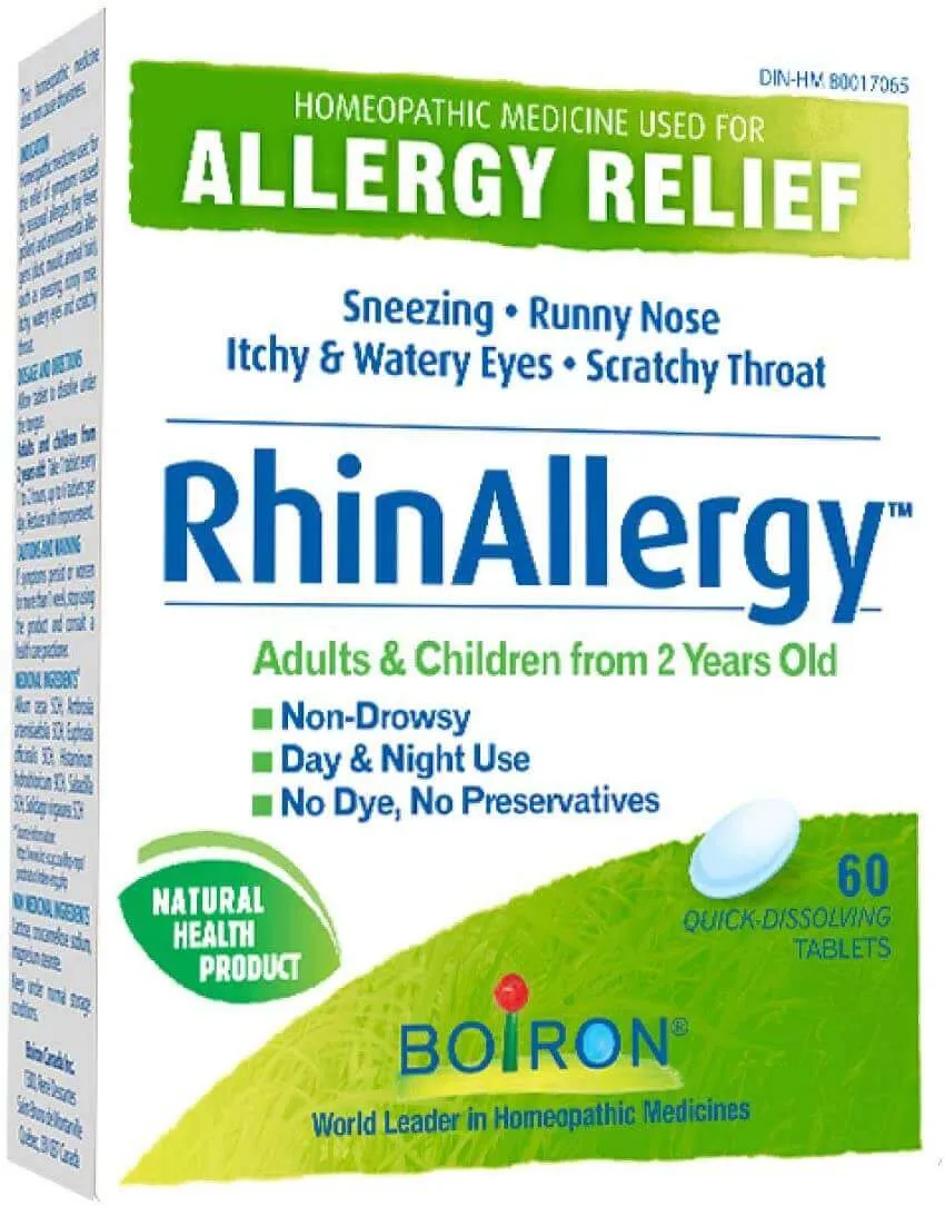 Boiron RhinAllergy 60 Dissolving Tablets