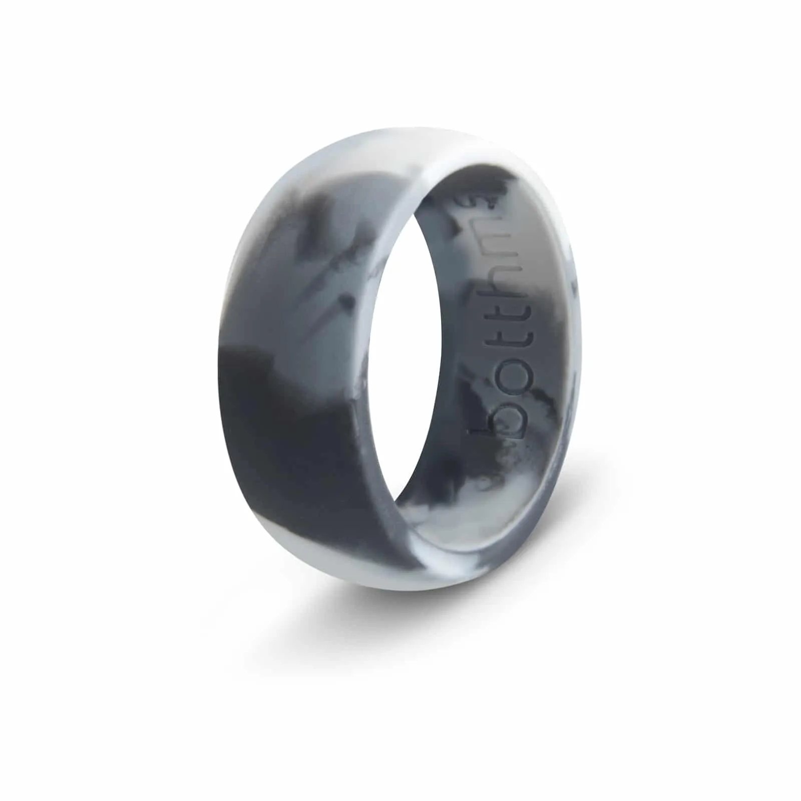 botthms Army Flow Silicone Ring Black & Grey