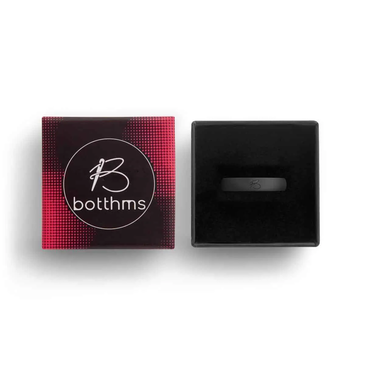 botthms Black Ladies Active Silicone Ring