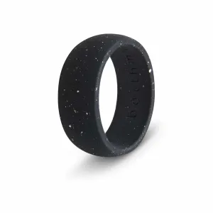 botthms Black Speckled Active Silicone Ring