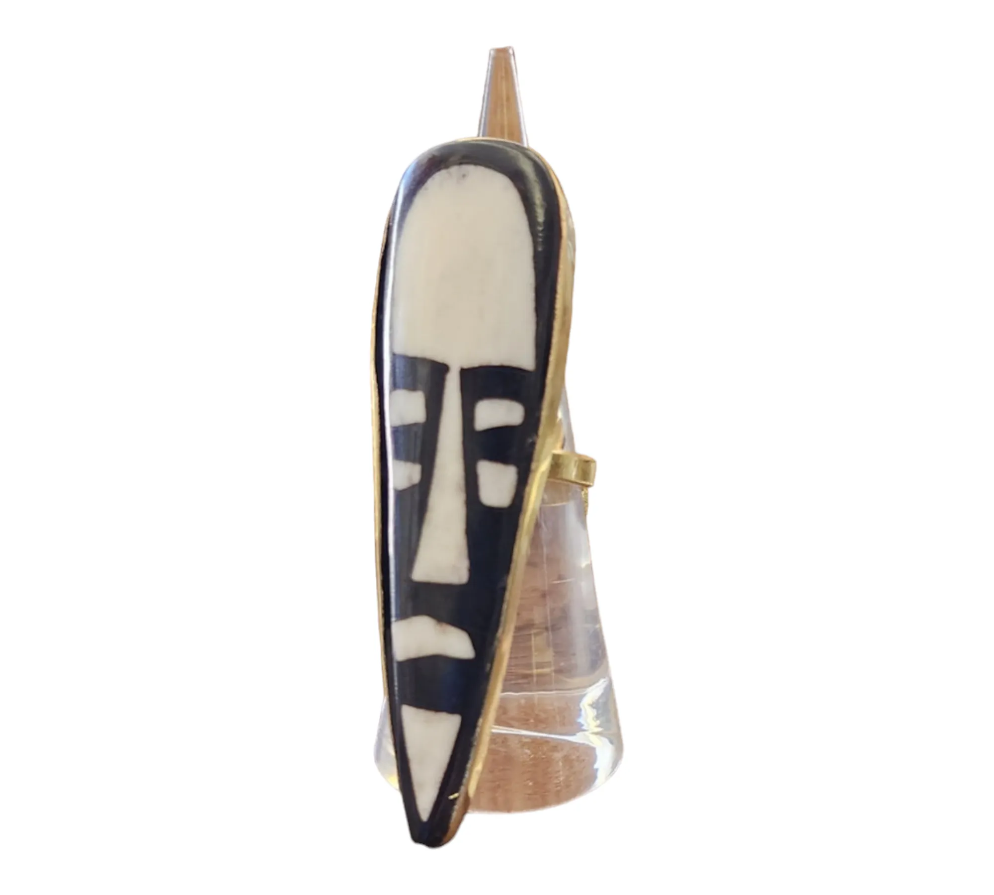 Brass Bronze Rings | Adinkra Symbol Gold | Geri's Bluffing Boutique