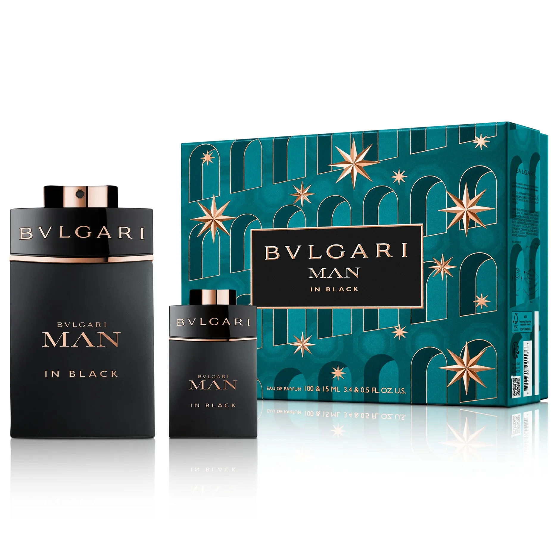 Bvlgari Man In Black Gift Set For Men