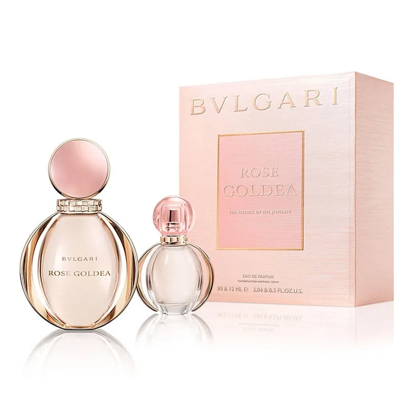Bvlgari Rose Goldea Giftset For Women - EDP 90ml  15ml EDP Travel Set