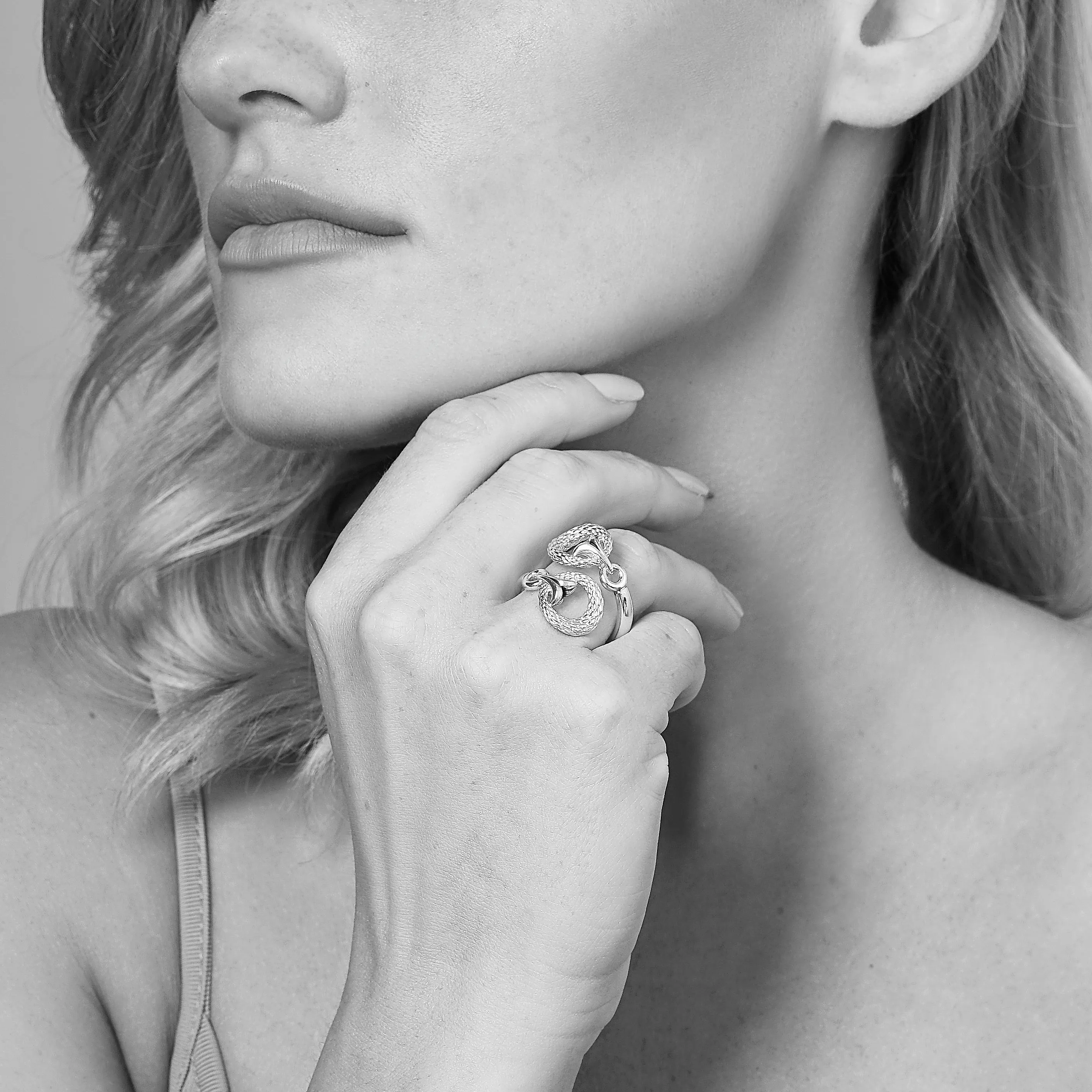 Capulet Wrap Ring - Sterling Silver