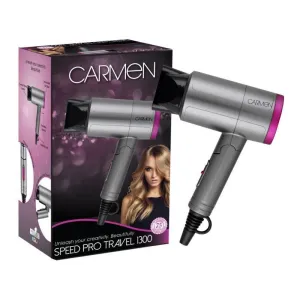 Carmen Speed Pro 1300 Travel Hairdryer - Carmen